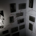 Installation mockup with potential gallery lighting example